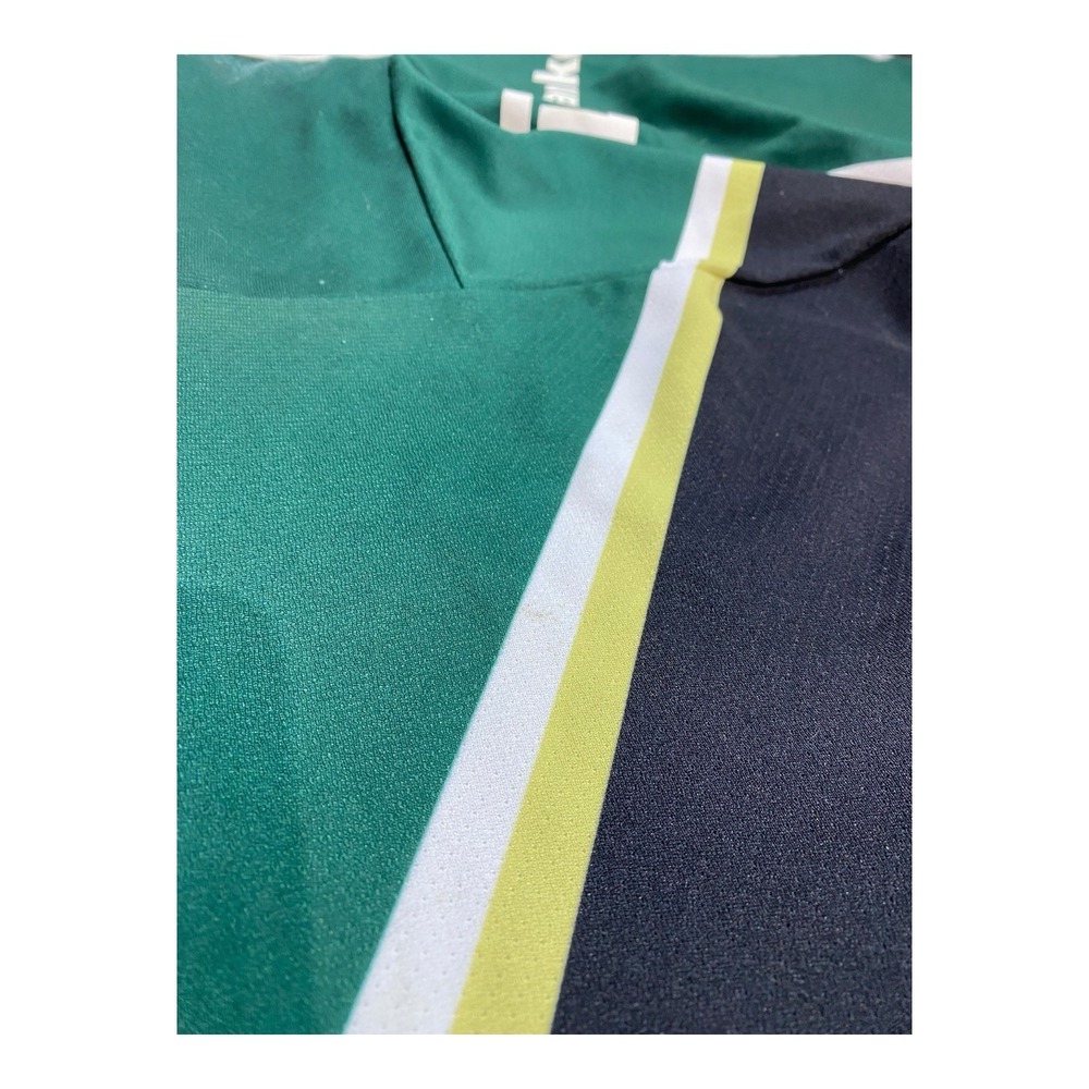 VTG Athletic Knit Hockey Jersey Mens XL Banknorth Green Black Star 12 Canada‎ - Picture 12 of 13